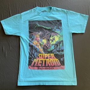 Super Metroid T-shirt Super Nintendo Samus